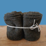 viking winningas in brown herringbone wool